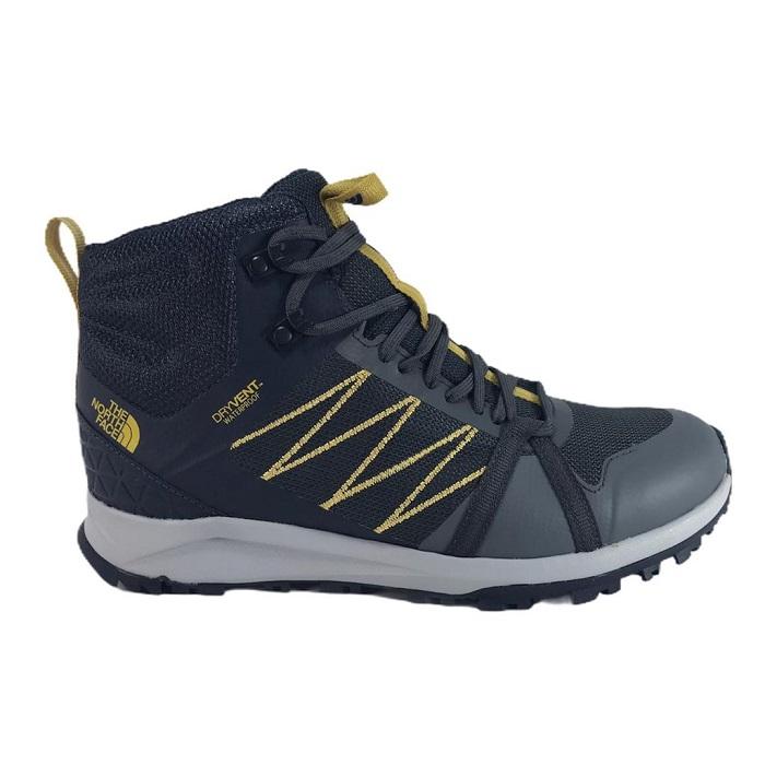 The North Face Men's Waterproof Trail Shoe Litewave Fastpack II NF0A47HEMJ2 Dark Grey Blue