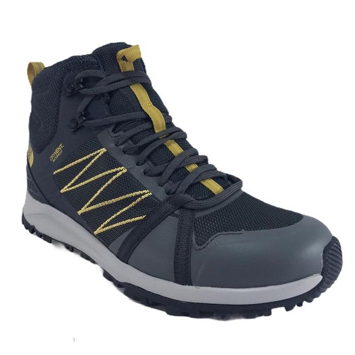 The North Face Men's Waterproof Trail Shoe Litewave Fastpack II NF0A47HEMJ2 Dark Grey Blue