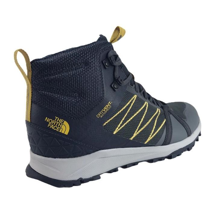 The North Face Men's Waterproof Trail Shoe Litewave Fastpack II NF0A47HEMJ2 Dark Grey Blue