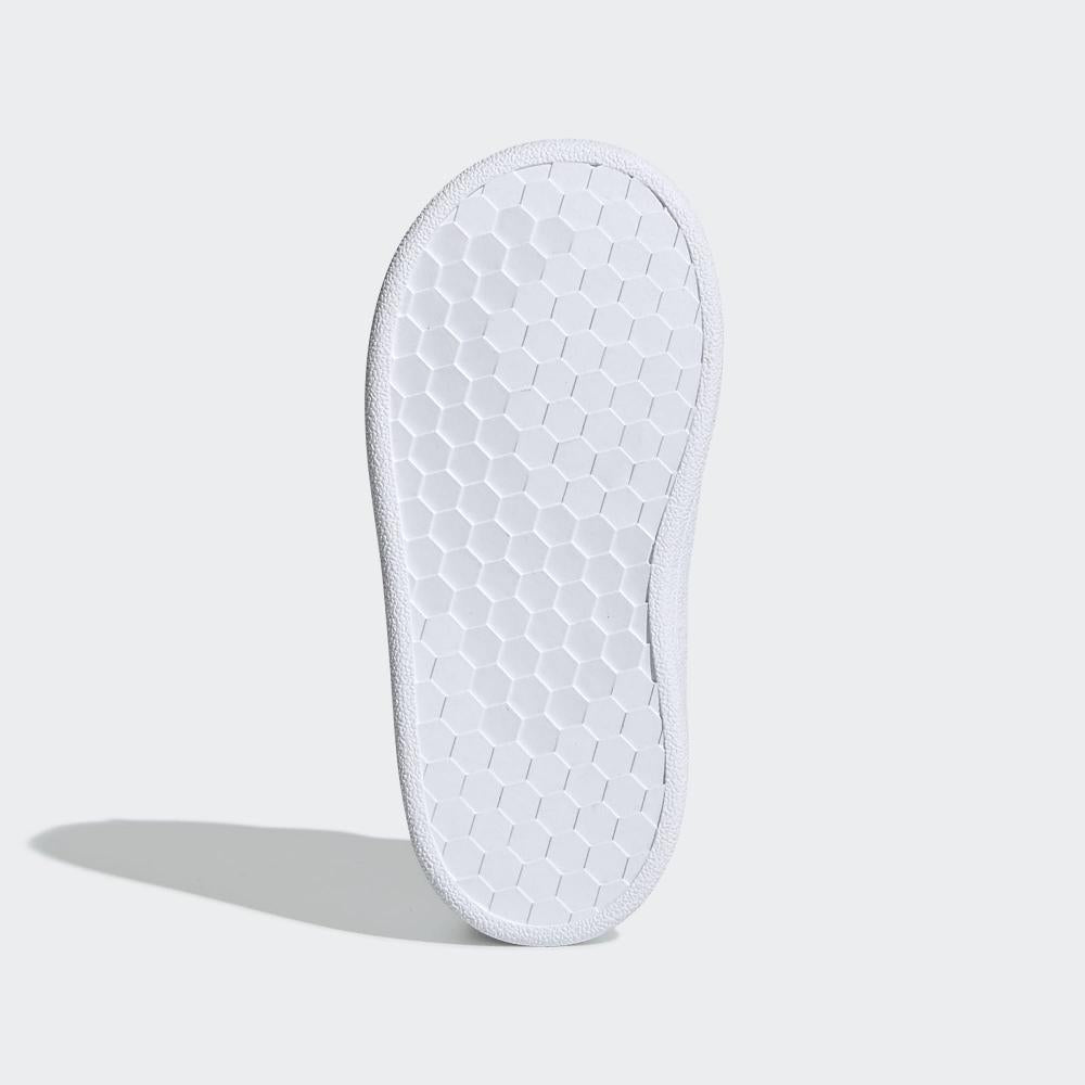 Adidas Grand Court I EF0116 white children's sneakers with hook-and-loop closure