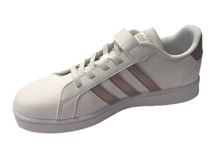 Adidas Grand Court C EF0107 white kids' sneaker