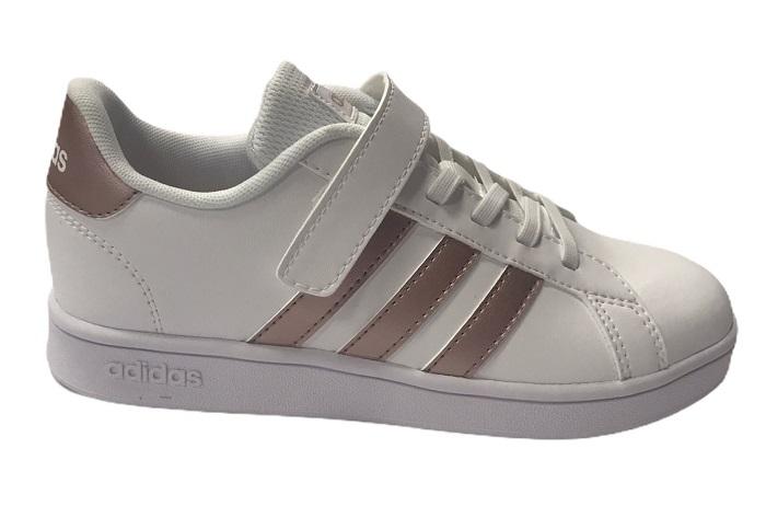 Adidas Grand Court C EF0107 white kids' sneaker