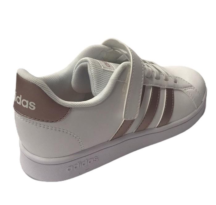 Adidas Grand Court C EF0107 white kids' sneaker