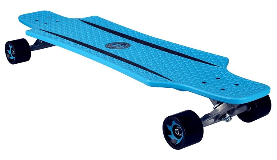 Nijdam skateboard lungo Unstof Longboard 36 X-Flex 52OL blu