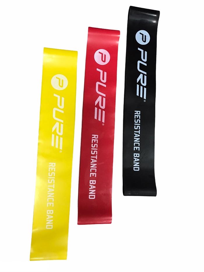 2Improve Set of 3 Resistance Bands P2I800090 Light-Medium-Heavy Latex