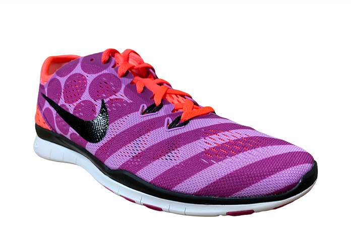 Nike Women's Fitness Shoe Free 5.0 TR Fit 5 PRT 704695 500 Violet-Fuchsia