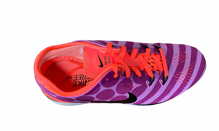 Nike Women's Fitness Shoe Free 5.0 TR Fit 5 PRT 704695 500 Violet-Fuchsia