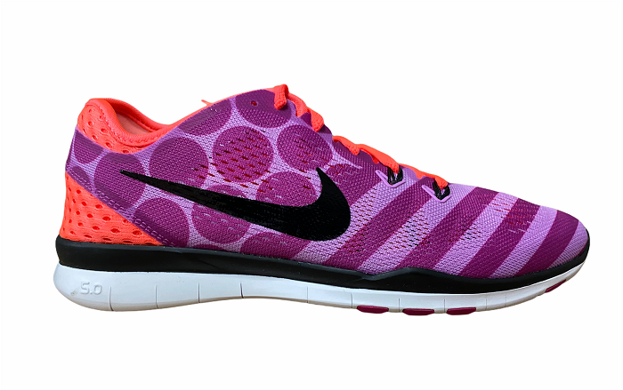 Nike Women's Fitness Shoe Free 5.0 TR Fit 5 PRT 704695 500 Violet-Fuchsia