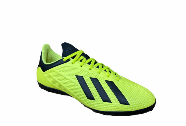 Adidas men's indoor football shoes X TANGO 18.4 TF DB2479 green lime