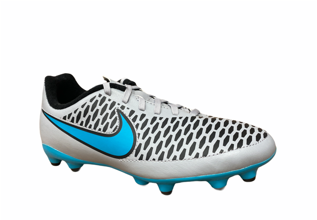 Nike Boy's Magista Onda FG Soccer Cleat 651653 040 Grey Sky Blue