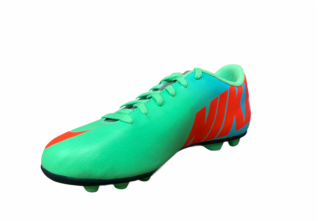 Nike Jr. Mercurial Vortex III FG-R 573871 380 Lime Football Boot