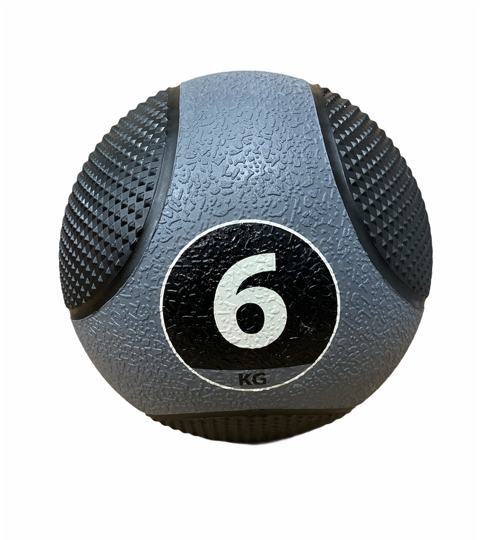 Pure 2Improve 6 Kg Grey-Black Medicine Ball P2I110040