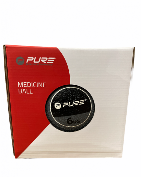 Pure 2Improve 6 Kg Grey-Black Medicine Ball P2I110040