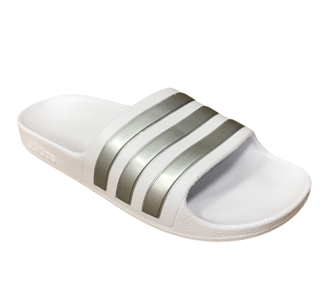 Adidas Adilette Aqua K F35555 white pool slide
