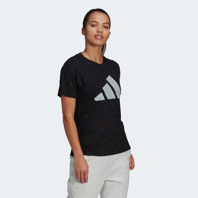 Adidas Women's Short Sleeve T-Shirt Win 2.0 Tee GP9632 Black