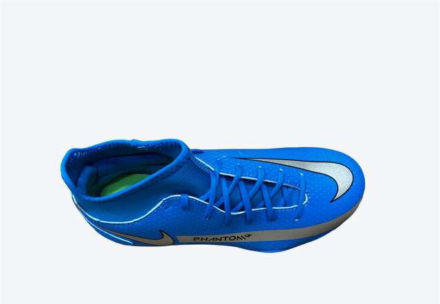 Nike Phantom GT Club DF FG/MG Jr CW6727 400 Junior Soccer Cleats Blue