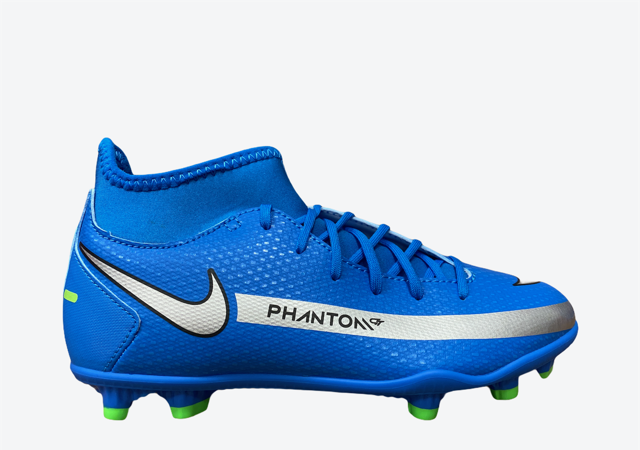 Nike Phantom GT Club DF FG/MG Jr CW6727 400 Junior Soccer Cleats Blue