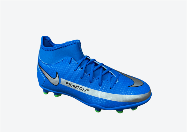 Nike Phantom GT Club DF FG/MG Jr CW6727 400 Junior Soccer Cleats Blue