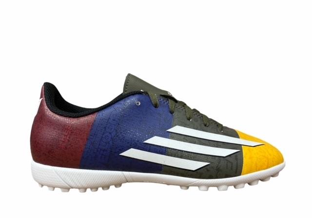 Adidas F5 TF Jr Messi M21774 blue kids' football shoes