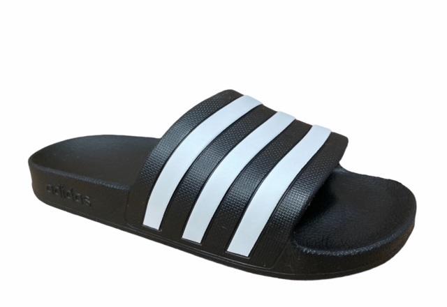Adidas unisex sandals for sea and pool Aqua F35543 black-white
