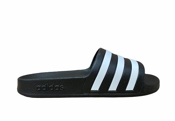 Adidas unisex sandals for sea and pool Aqua F35543 black-white