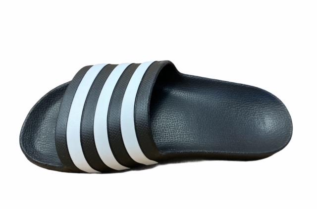 Adidas unisex sandals for sea and pool Aqua F35543 black-white