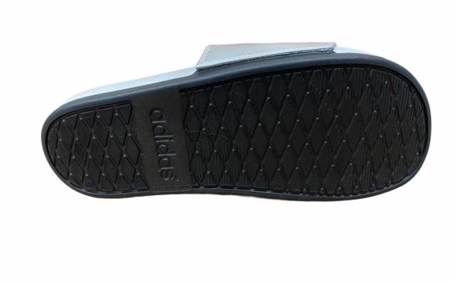 Adidas women's slides for pool or beach Adilette Comfort FW7683 silver