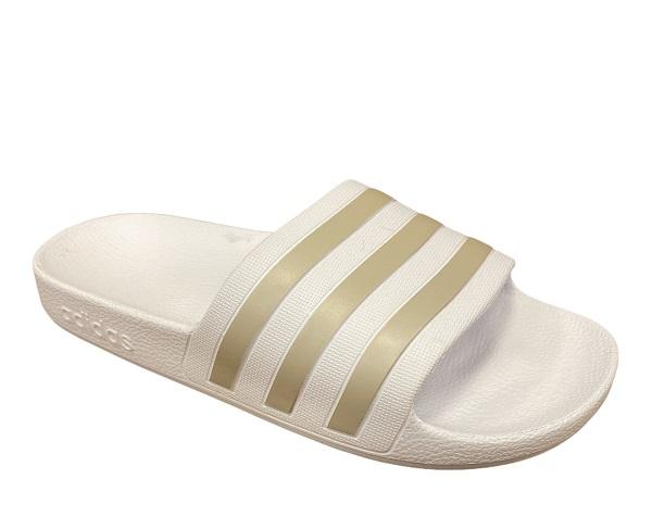 Adidas Adilette Aqua EF1730 white-platinum beach and pool slides