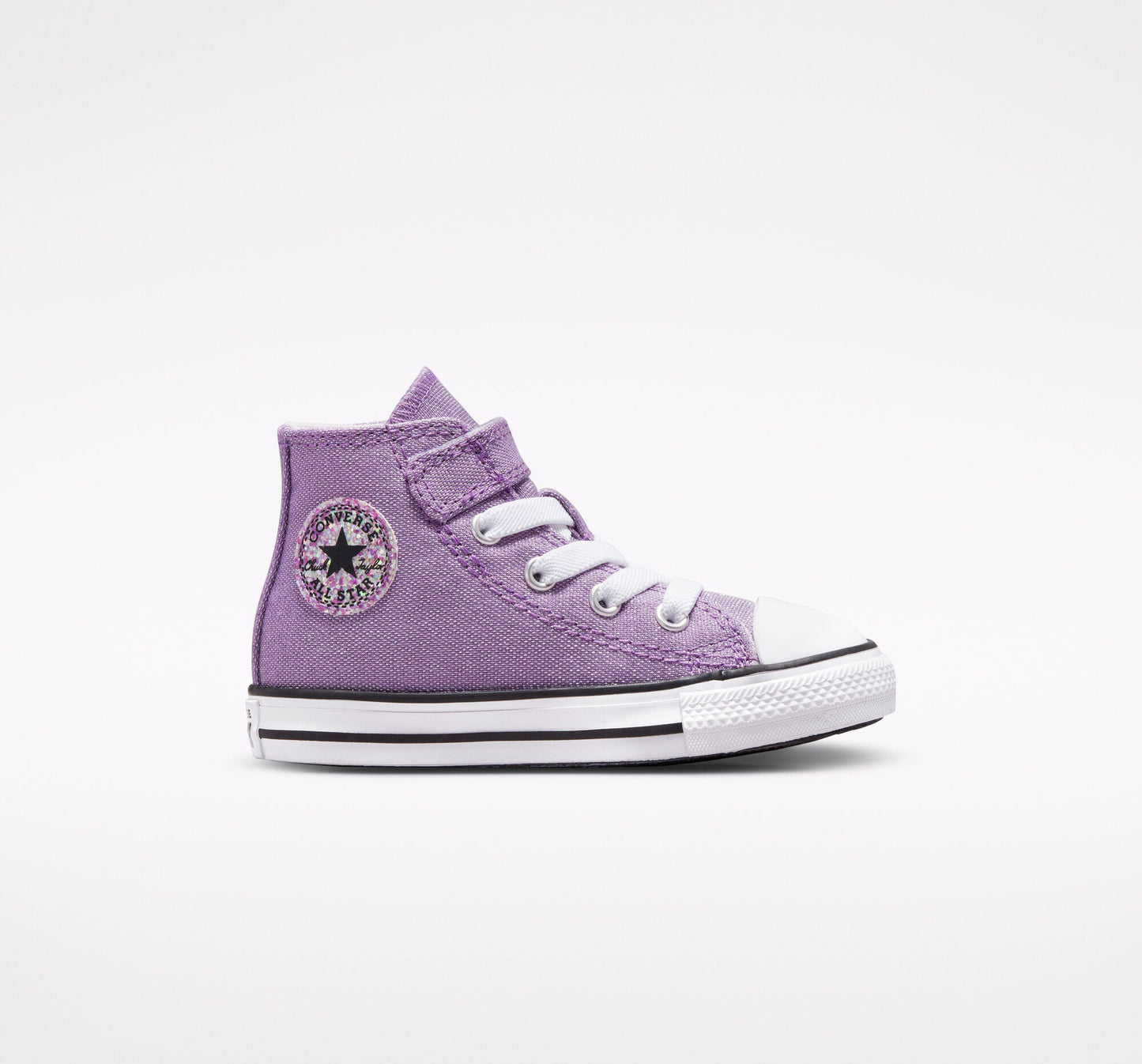 Converse Chuck Taylor All Star Easy-On Glitter 772878C Viola Bambina