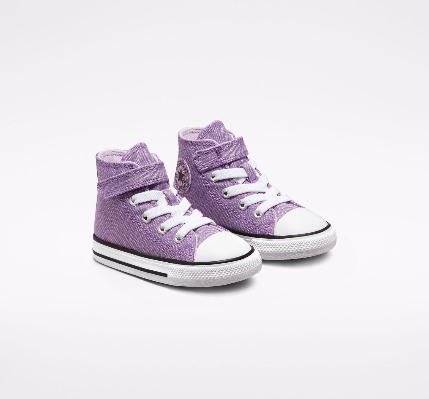 Converse Chuck Taylor All Star Easy-On Glitter 772878C Viola Bambina