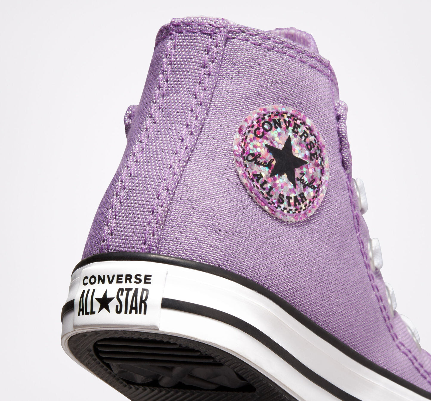 Converse Chuck Taylor All Star Easy-On Glitter 772878C Viola Bambina