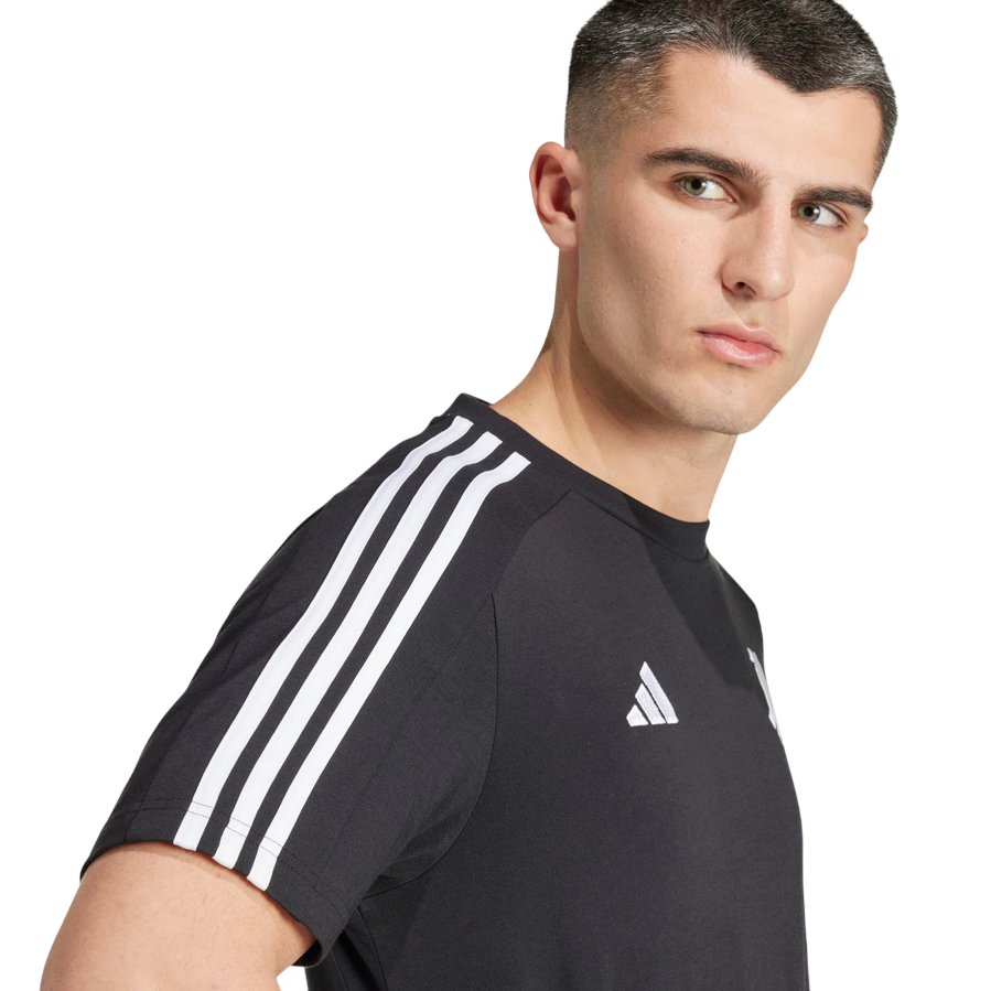 Adidas Men's Juventus DNA Black Jersey IY4120 - Official Football T-Shirt
