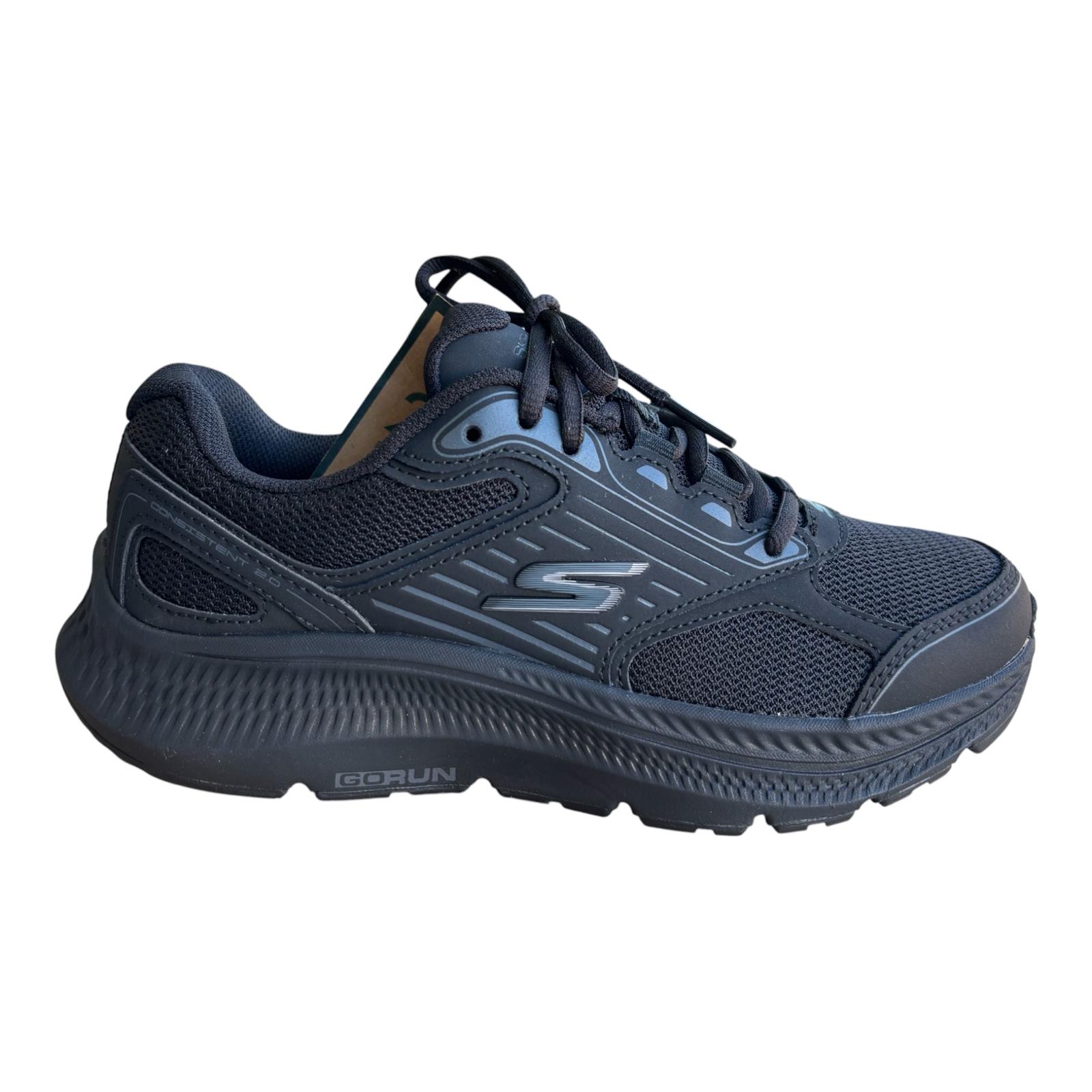 Skechers GO RUN Consistent 2.0 Advantage 128606/BBK – Scarpa Running Donna Nera