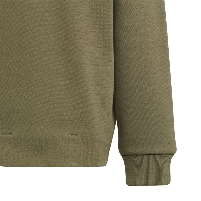 Adidas Originals Kids' Future Logo Hoodie IM0076 Olive Green Black