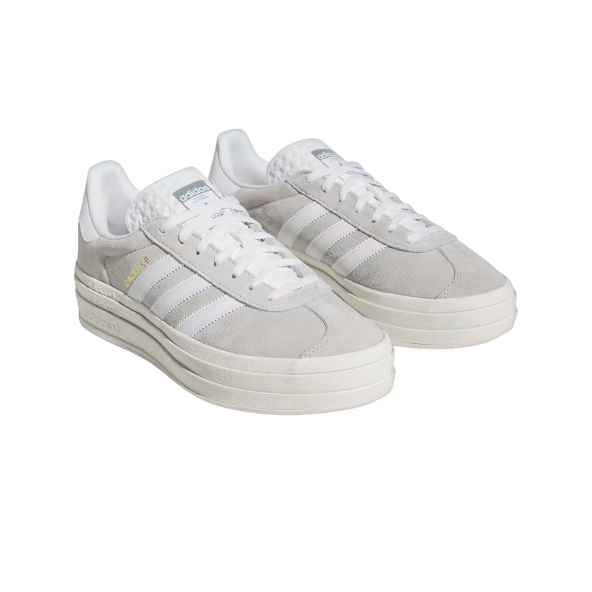 Adidas Originals women's sneakers Gazelle Bold HQ6893 grey-white
