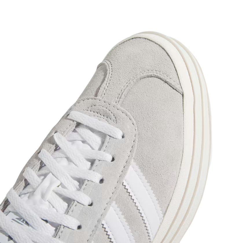 Adidas Originals women's sneakers Gazelle Bold HQ6893 grey-white