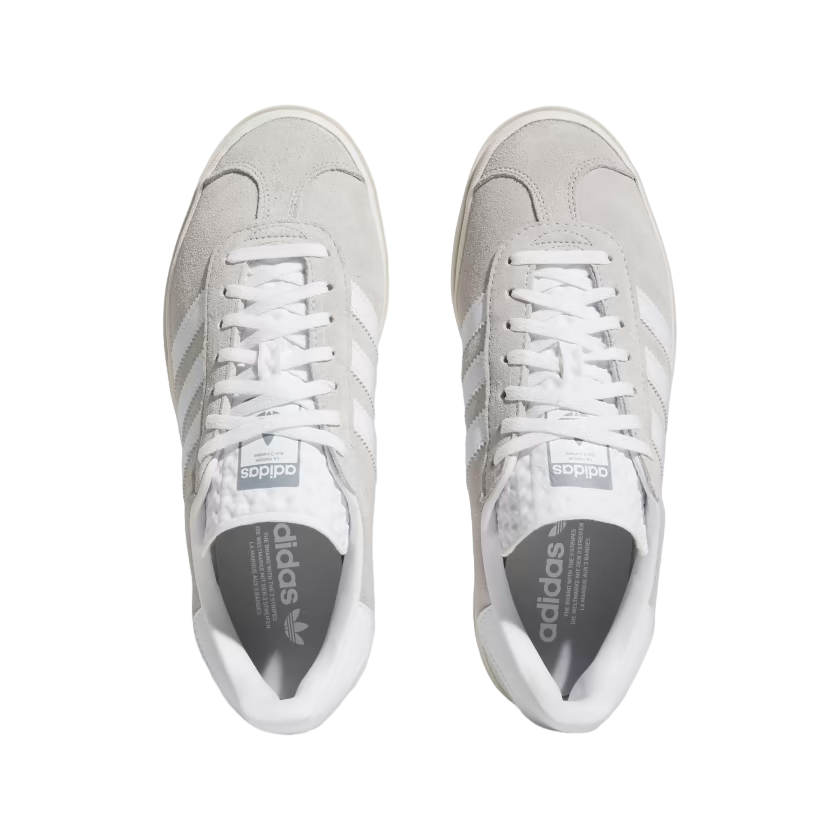 Adidas Originals women's sneakers Gazelle Bold HQ6893 grey-white