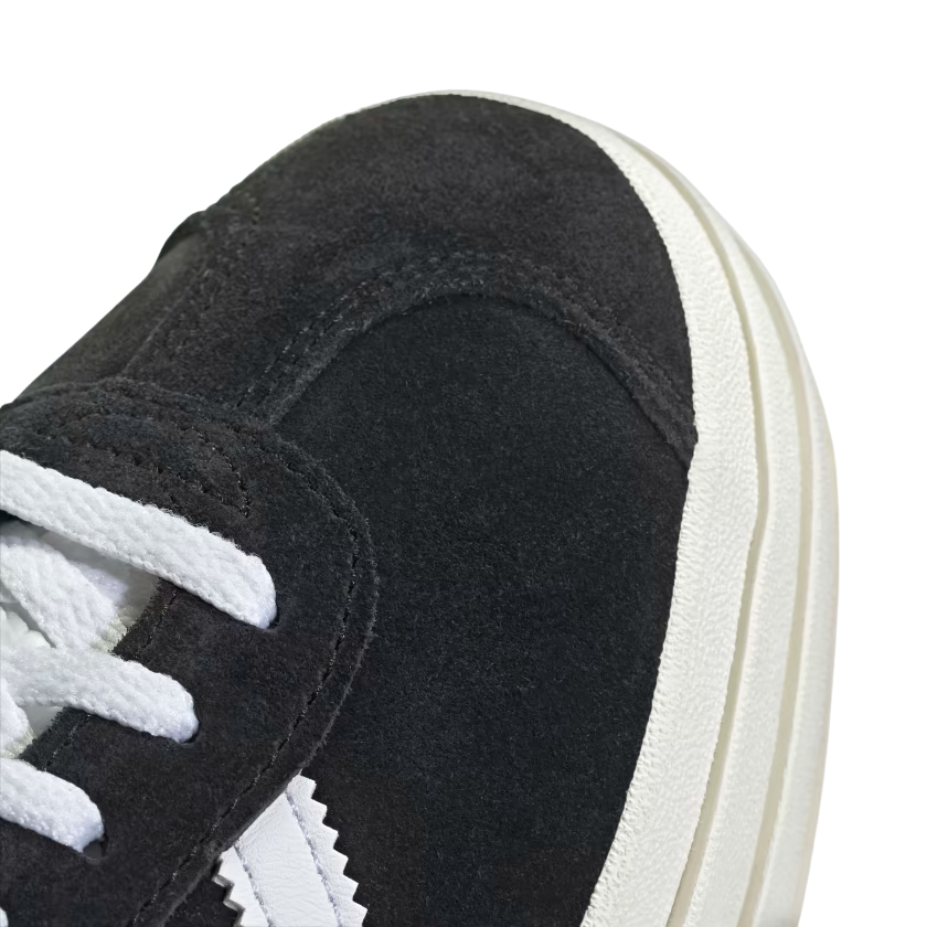 Adidas Originals Women's Gazelle Bold HQ6912 Black-White Sneakers