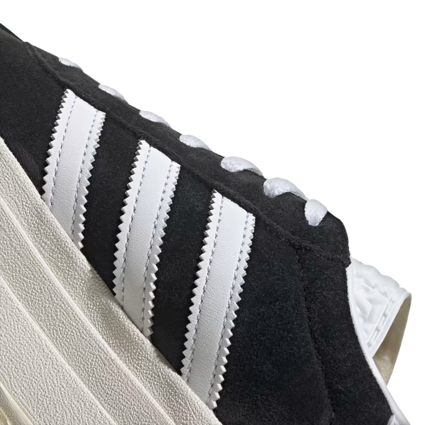Adidas Originals Women's Gazelle Bold HQ6912 Black-White Sneakers