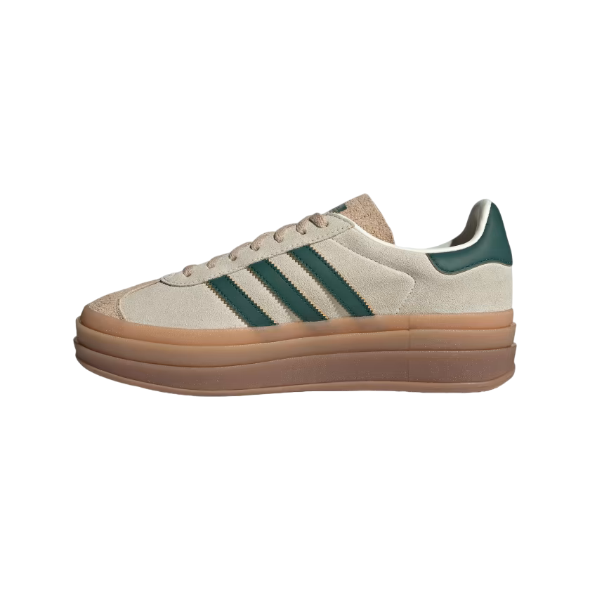 Adidas Originals women's Gazelle Bold ID7056 sneakers cream-green