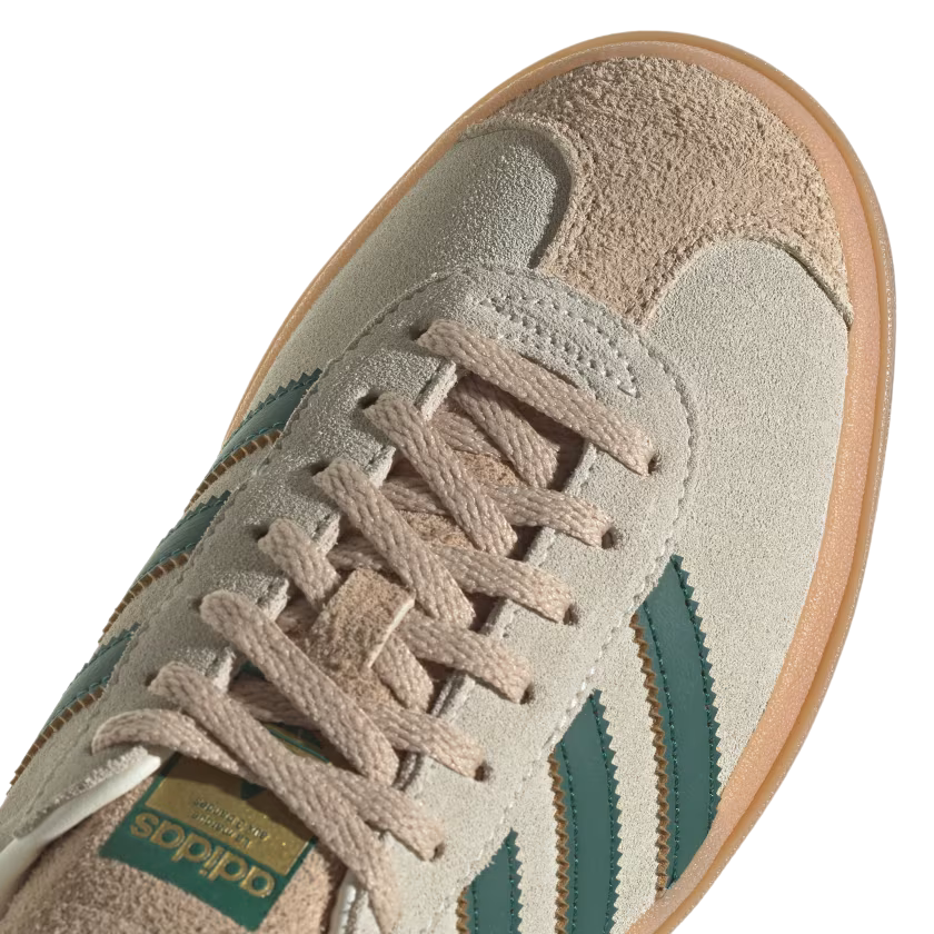 Adidas Originals women's Gazelle Bold ID7056 sneakers cream-green