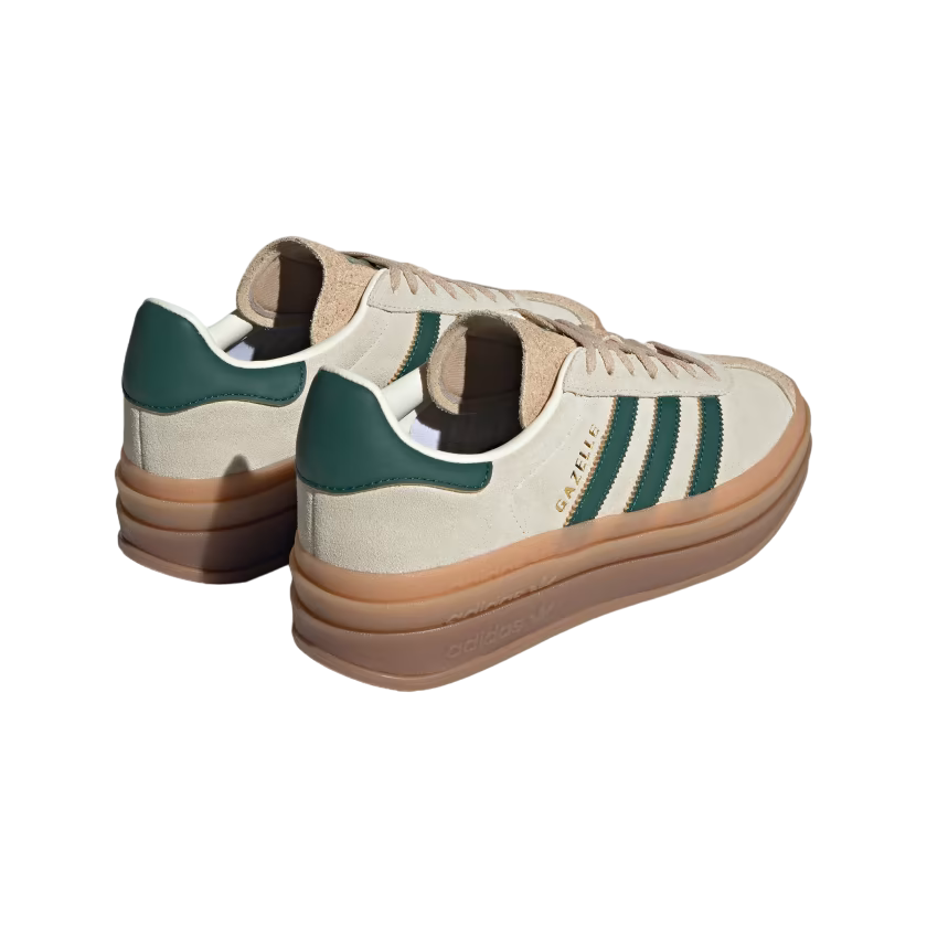 Adidas Originals women's Gazelle Bold ID7056 sneakers cream-green