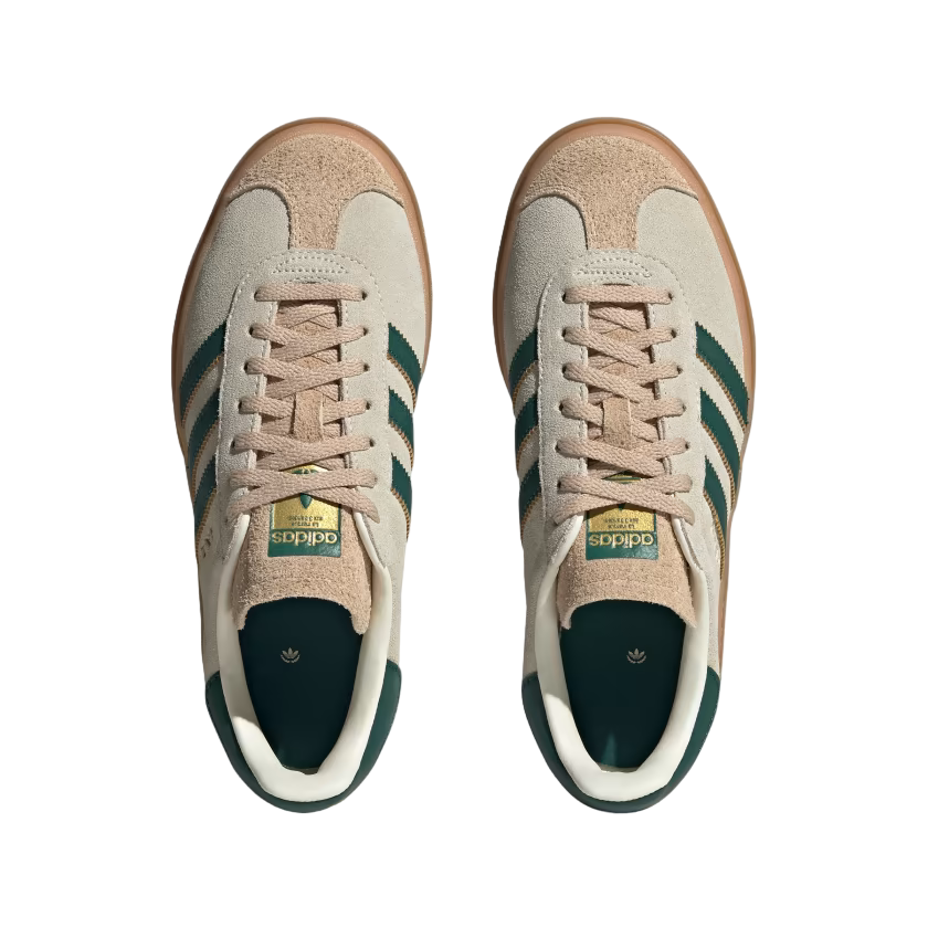 Adidas Originals women's Gazelle Bold ID7056 sneakers cream-green