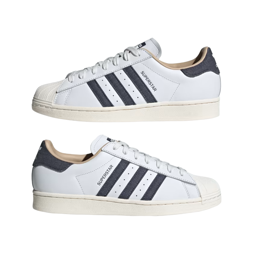 Adidas Originals men's Superstar sneakers ID4685 white-blue