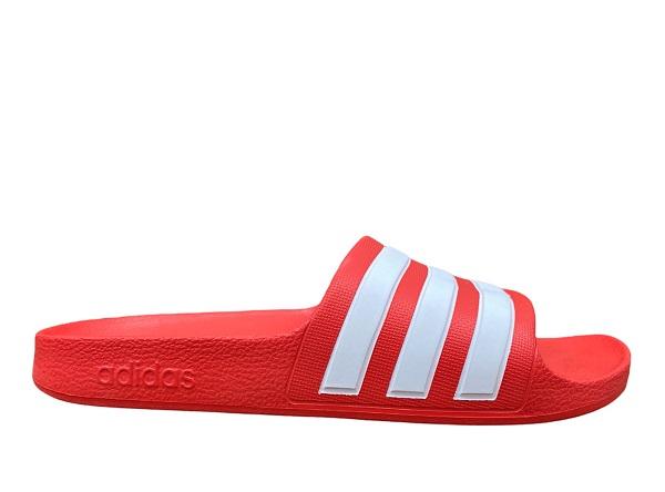 Adidas Junior Adilette Aqua K Pool Beach Slippers FY8066 Red White