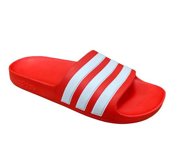 Adidas Junior Adilette Aqua K Pool Beach Slippers FY8066 Red White