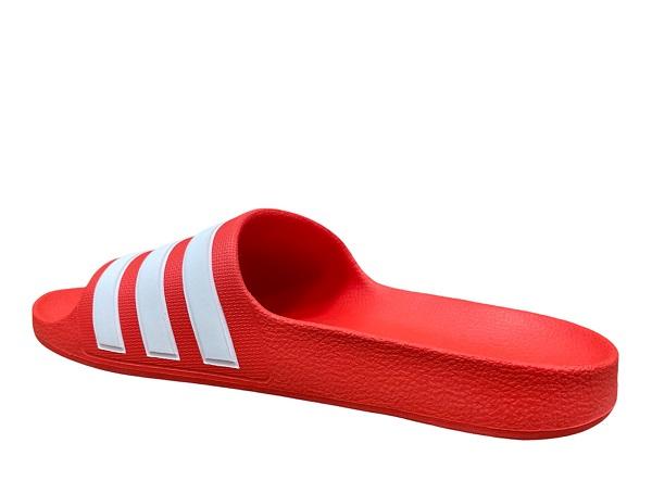 Adidas Junior Adilette Aqua K Pool Beach Slippers FY8066 Red White