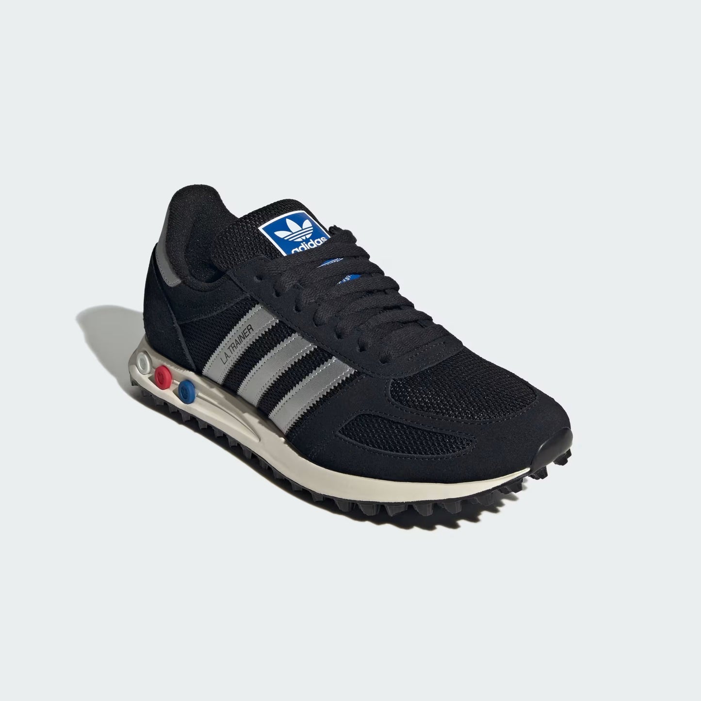Adidas Originals LA Trainer OG Sneakers Uomo Nere Suede Mesh - KJ4381