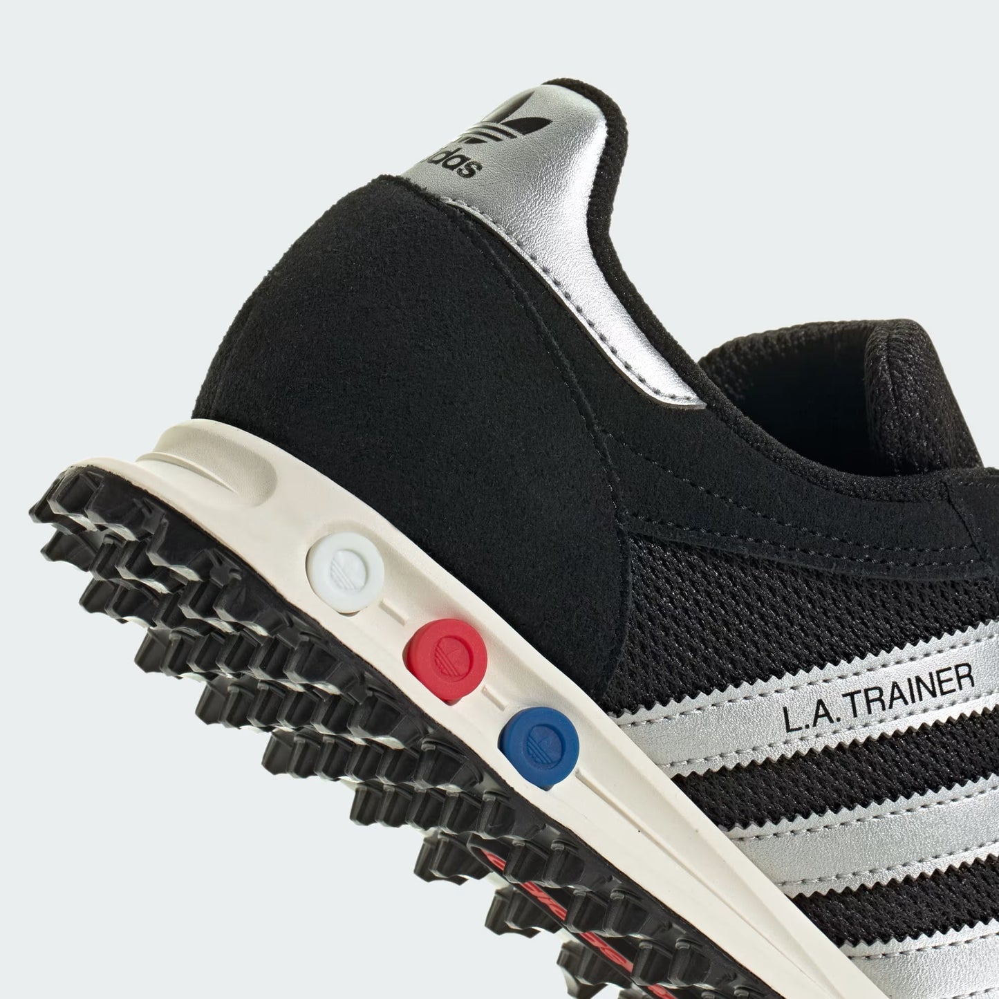 Adidas Originals LA Trainer OG Sneakers Uomo Nere Suede Mesh - KJ4381