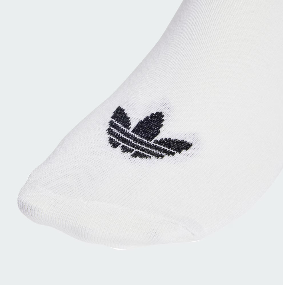 Adidas Originals calza unisex Liner JW5336 Bianco - confezione da 6 paia